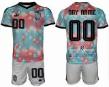 Custom Personality 2026-2027 Belgium team pink white soccer jerseys away