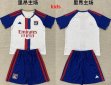 2026-2027 Lyon club white blue kids soccer jerseys home