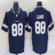 Nike Dallas Cowboys #88 Dez Bryant dark blue color Rush Limited Jersey 03