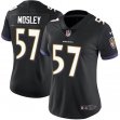 Women Baltimore Ravens #57 Mosley Nike black Color Rush Limited Jersey
