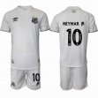2025-2026 Santos FC #10 NEYMAR JR white soccer jerseys home