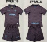 2025-2026 Napoli club purple soccer jerseys second away