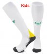 2026 Mexico team white green kids soccer socks away