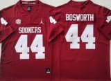 Oklahoma Sooners #44 Brian Bosworth red college football jerseys-PNS