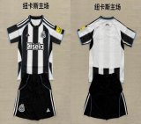 2025-2026 Newcastle club black white soccer jerseys home