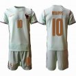 2026-2027 France team #10 MBAPPE light green soccer jerseys away