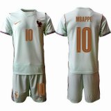 2026-2027 France team #10 MBAPPE light green soccer jerseys away