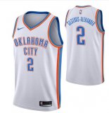 Youth Oklahoma City Thunder Shai Gilgeous-Alexander white nba jerseys Hot press font