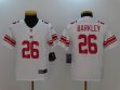 Youth Nike New York Giants #26 Saquon Barkley white color Rush Limited Jersey