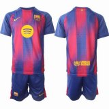 2025-2026 Barcelona club red blue soccer jerseys home