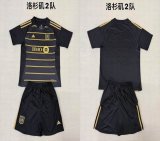 2025-2026 Los Angeles FC club black kid soccer jerseys