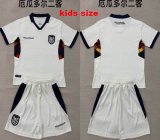 2026-2027 Ecuador team white kid soccer jerseys second away