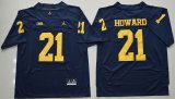 Jordan Brand Michigan Wolverines Desmond Howard 21 College Football Limited Jersey - Navy Blue