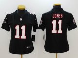 Women Atlanta Falcons #11 Julio Jones Nike black Color Rush Limited Jersey