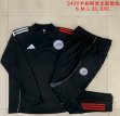 2025-2026 Ajax Club black soccer uniforms with Long Trousers B2594