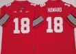 Ohio State Buckeyes #18 Will Howard red college football jerseys-PNS