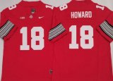 Ohio State Buckeyes #18 Will Howard red college football jerseys-PNS