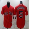 Nike Boston Red Sox #5 Enrique Hernandez red majestic baseball jerseys-BD