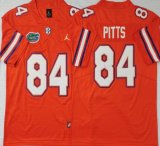 Florida Gators Orange #84 Kyle Pitts orange college football jersey