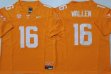 Nike Tennessee Volunteers #16 Wallen orange College NCAA Jersey -PNS