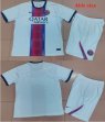 2026-2027 Paris Saint-Germain club white kids soccer jerseys away