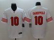 49ers #10 Jimmy Garoppolo nike white Color Rush Limited Jersey-BD