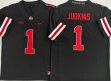 Ohio State Buckeyes #1 Quinshon Judkins black college football jerseys