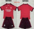 2026-2027 Lyon club red kids soccer jerseys away