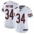 Women Nike Chicago Bears #34 Walter Payton white Color Rush Limited Jerseys