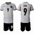 2026 World Cup England team #9 KANE white blue soccer jerseys home