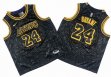 Youth Los Angeles Lakers #24 Kobe Bryant black Snake pattern style nike NBA jerseys