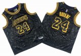 Youth Los Angeles Lakers #24 Kobe Bryant black Snake pattern style nike NBA jerseys