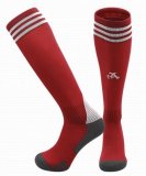 2025-2026 Arsenal Club red soccer socks home