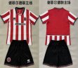 2025-2026 Sheffield United club red white black soccer jersey home