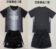 2025-2026 Paris Saint-Germain club black kid goalkeeper soccer jerseys