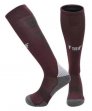 2026 Mexico team dark red soccer socks away