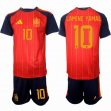 2026 World Cup Spain team #10 LAMINE YAMAL red soccer jerseys home-HQ