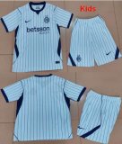 2026-2027 Inter Milan club white kids soccer jerseys away