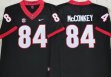 Georgia Bulldogs #84 Ladd McConkey black College Football Jerseys-PNS 01
