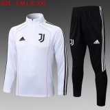2025-2026 Juventus club club white black with Long Trousers B2552.jpg