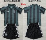 2026-2027 Celtic FC club green black kids soccer jersey second away