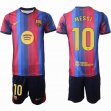 2026-2027 Barcelona club #10 MESSI red blue soccer jerseys home