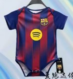 2026 Barcelona club red blue soccer baby clothes home