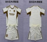 2025-2026 Los Angeles FC club beige kid soccer uniforms