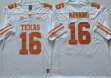Texas Longhorns #16 Arch Manning white college football jerseys 01