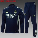 2025-2026 Real Madrid club Navy soccer uniforms with Long Trousers B2528.jpg