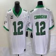 Nike Philadelphia Eagles #12 Randall Cunningham white throwback Color Rush Limited Jersey C patch-BD