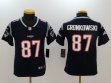 Youth New England Patriots #87 Rob Gronkowski Nike blue Color Rush Limited Jersey