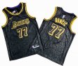 Nike Los Angeles Lakers Luka Doncic #77 black NBA Basketball Swingman jersey