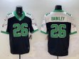 Philadelphia Eagles #26 Saquon Barkley black white Nike Vapor F.U.S.E. Limited Jersey